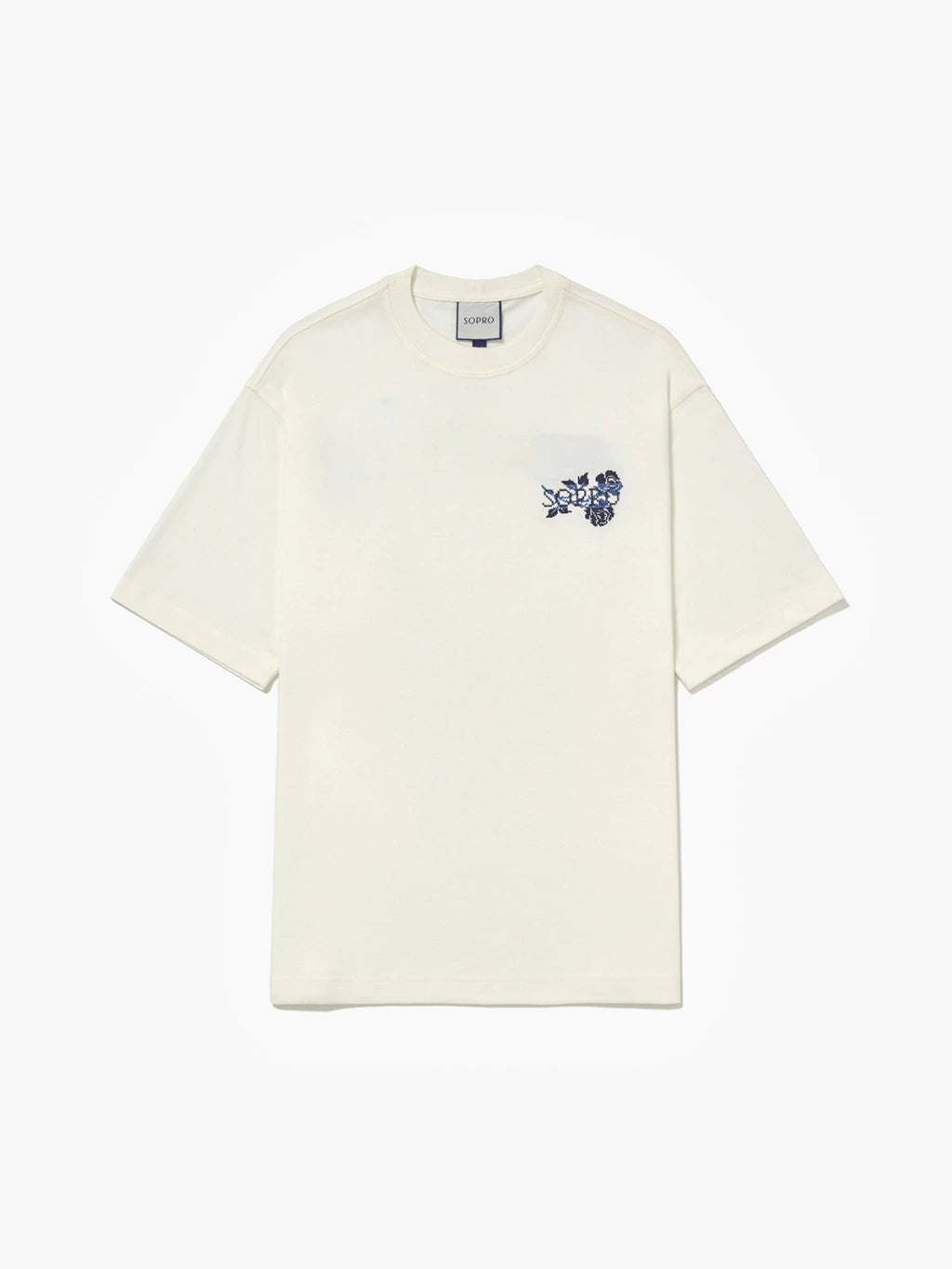 Camiseta Over Flores de Casa - SOPRO COMPANY