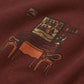 Camiseta Over Cena em Ladrilho