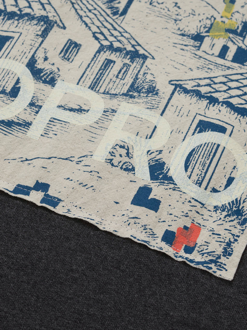 Camiseta Boxy Casitas - loja online