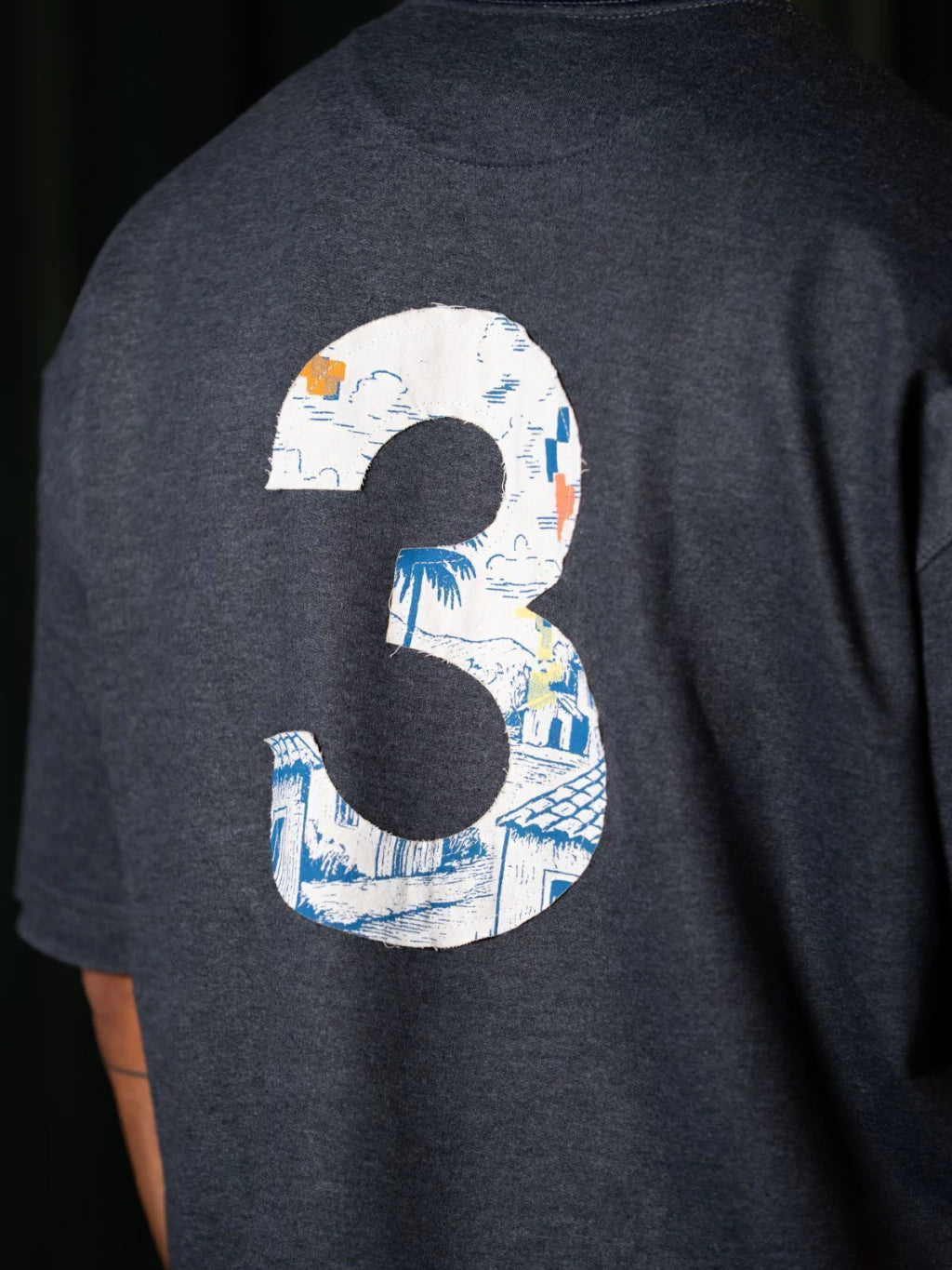 Camiseta Boxy Casitas - comprar online