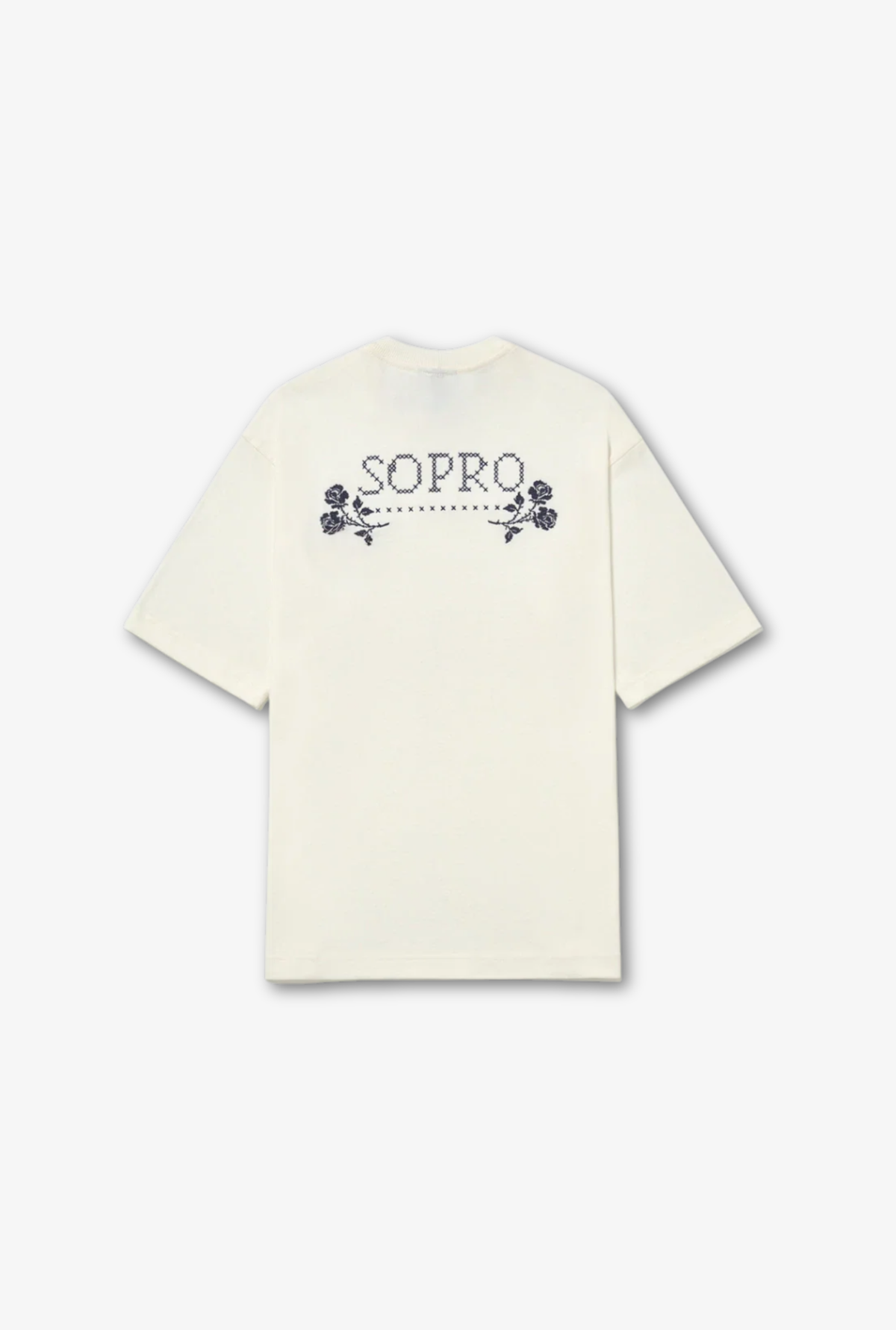 Camiseta Over Flores de Casa