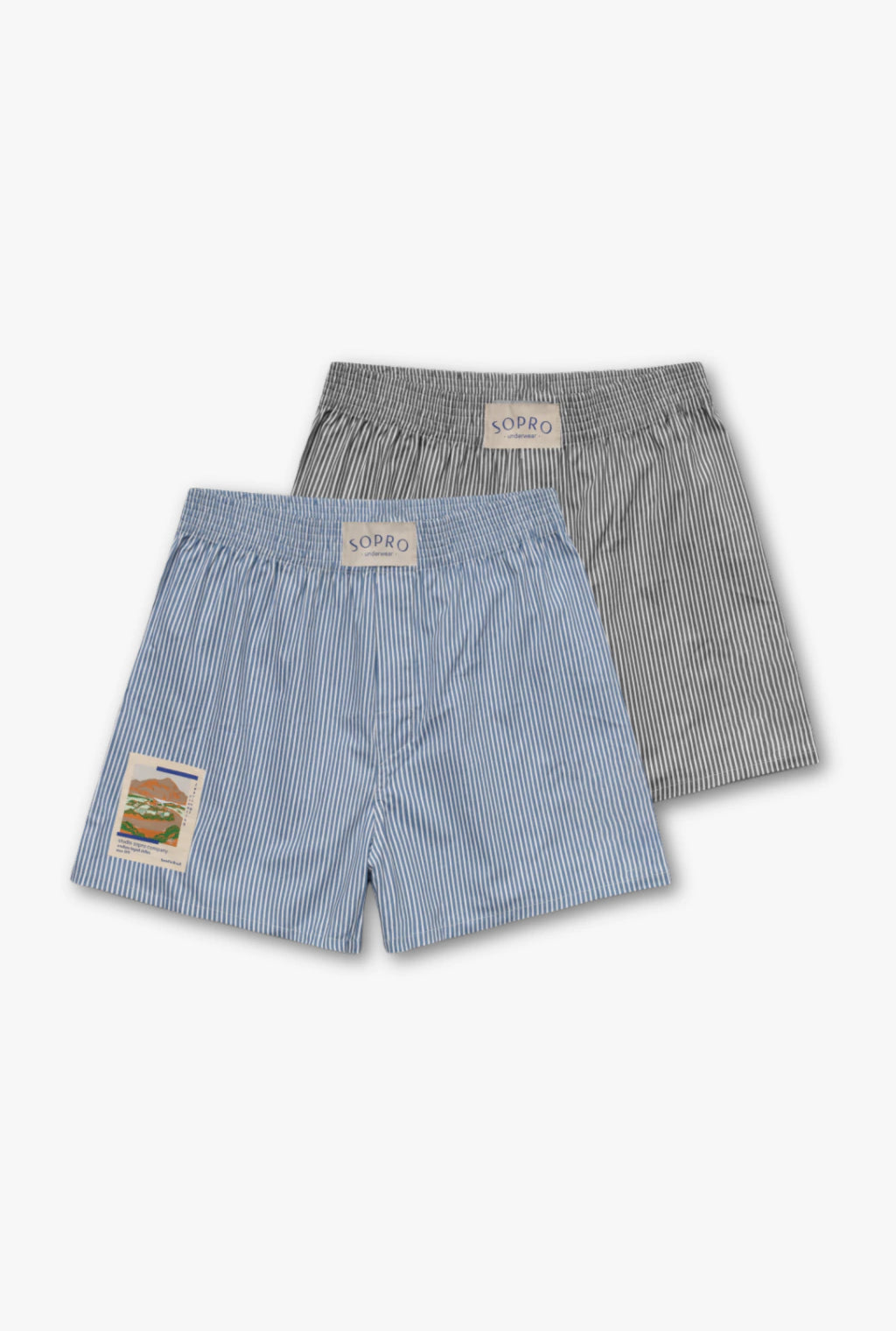 Pack 2 Samba Canção - Listradas Escuras - comprar online