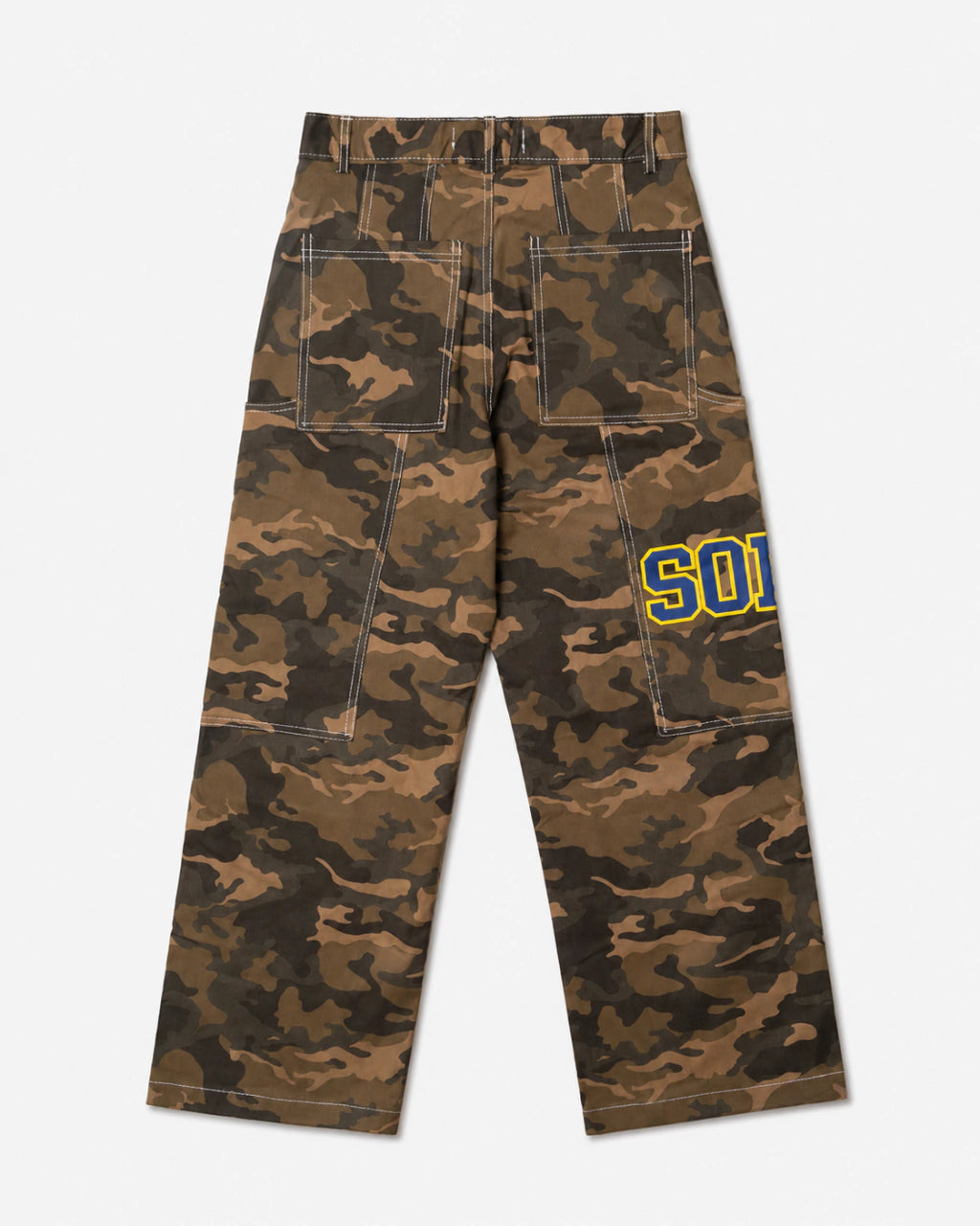 Calça de Sarja Camuflada Time da Sopro na internet