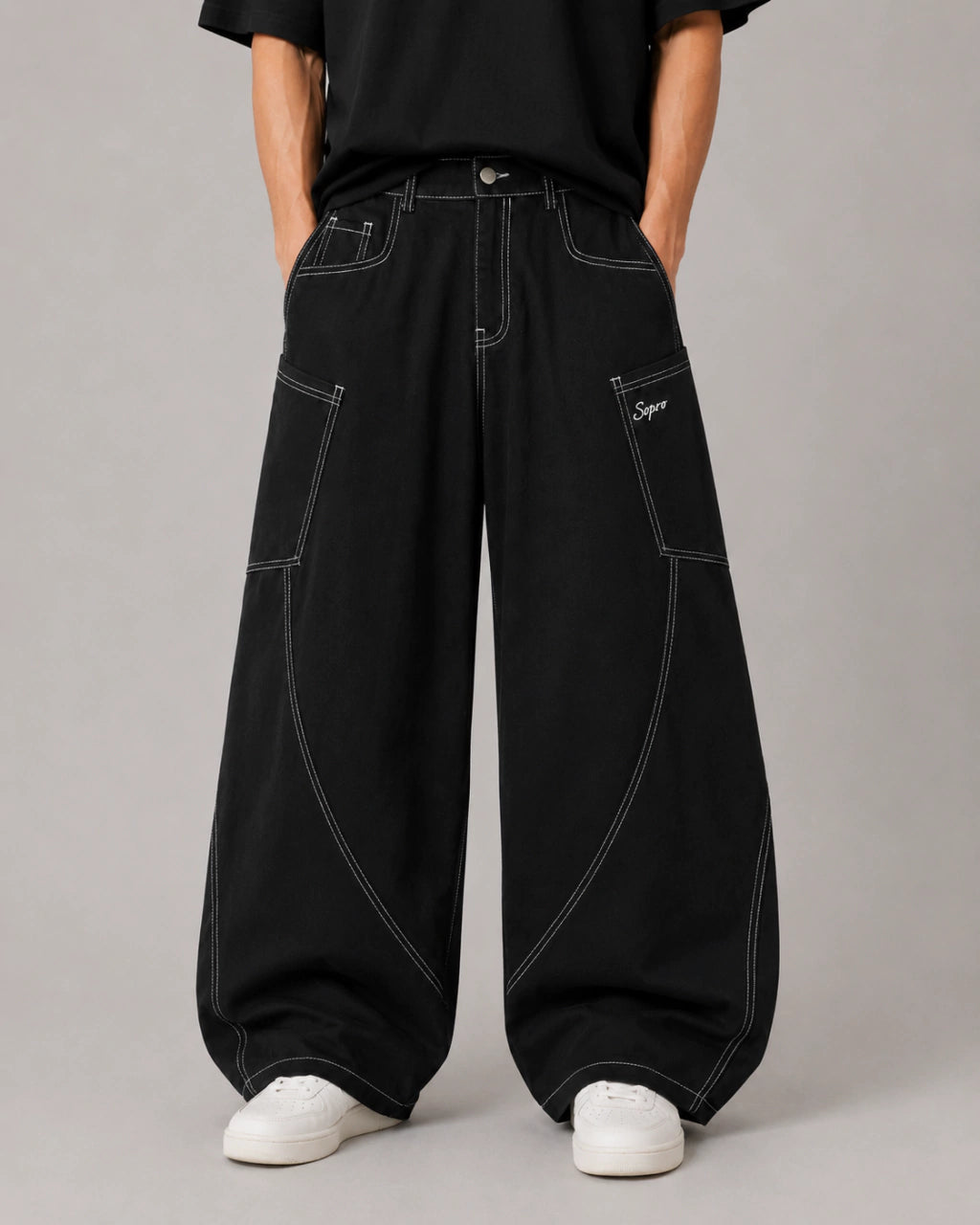 Calça de Sarja Bag Apito - comprar online