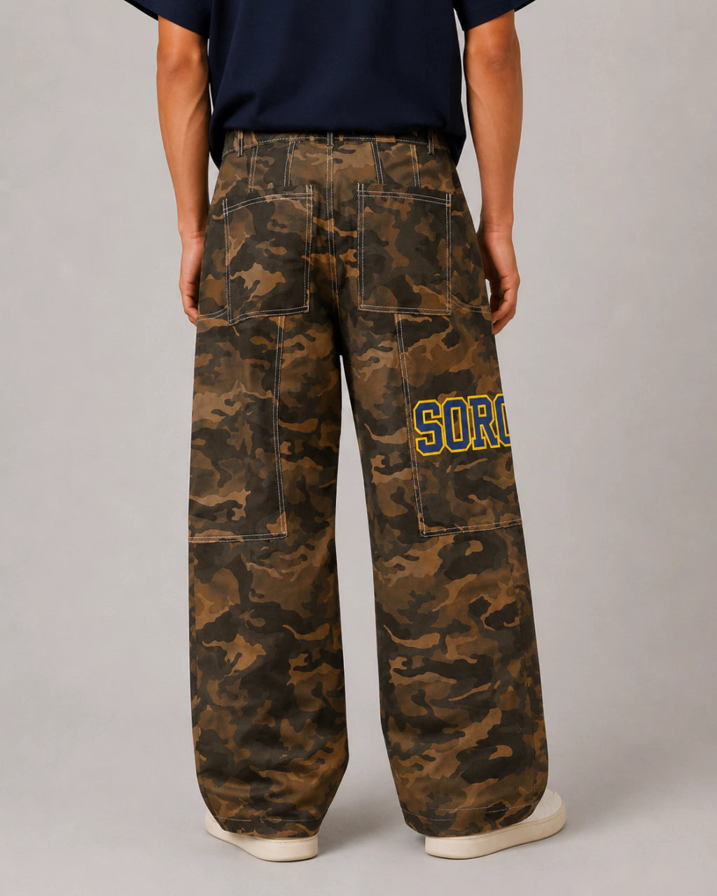 Calça de Sarja Camuflada Time da Sopro - SOPRO COMPANY