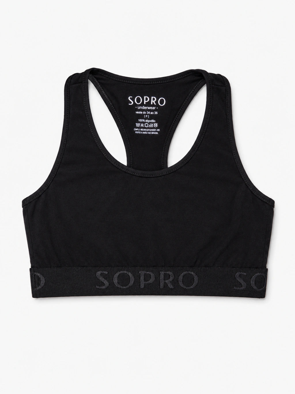 Top Babe Preto