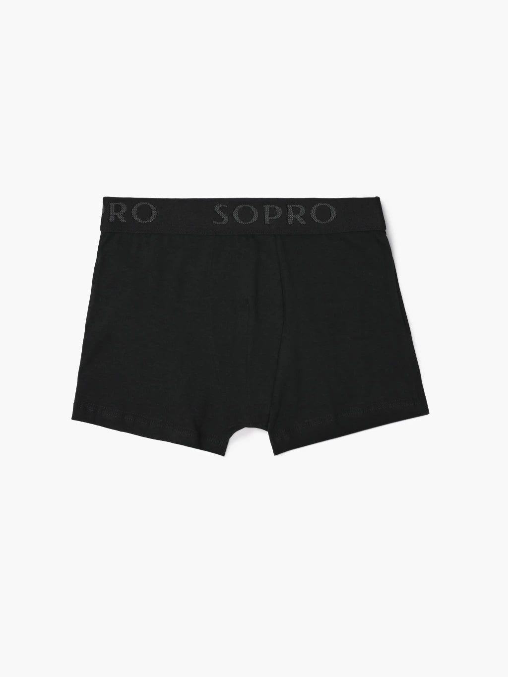 Cueca Boxer Black & Grey
