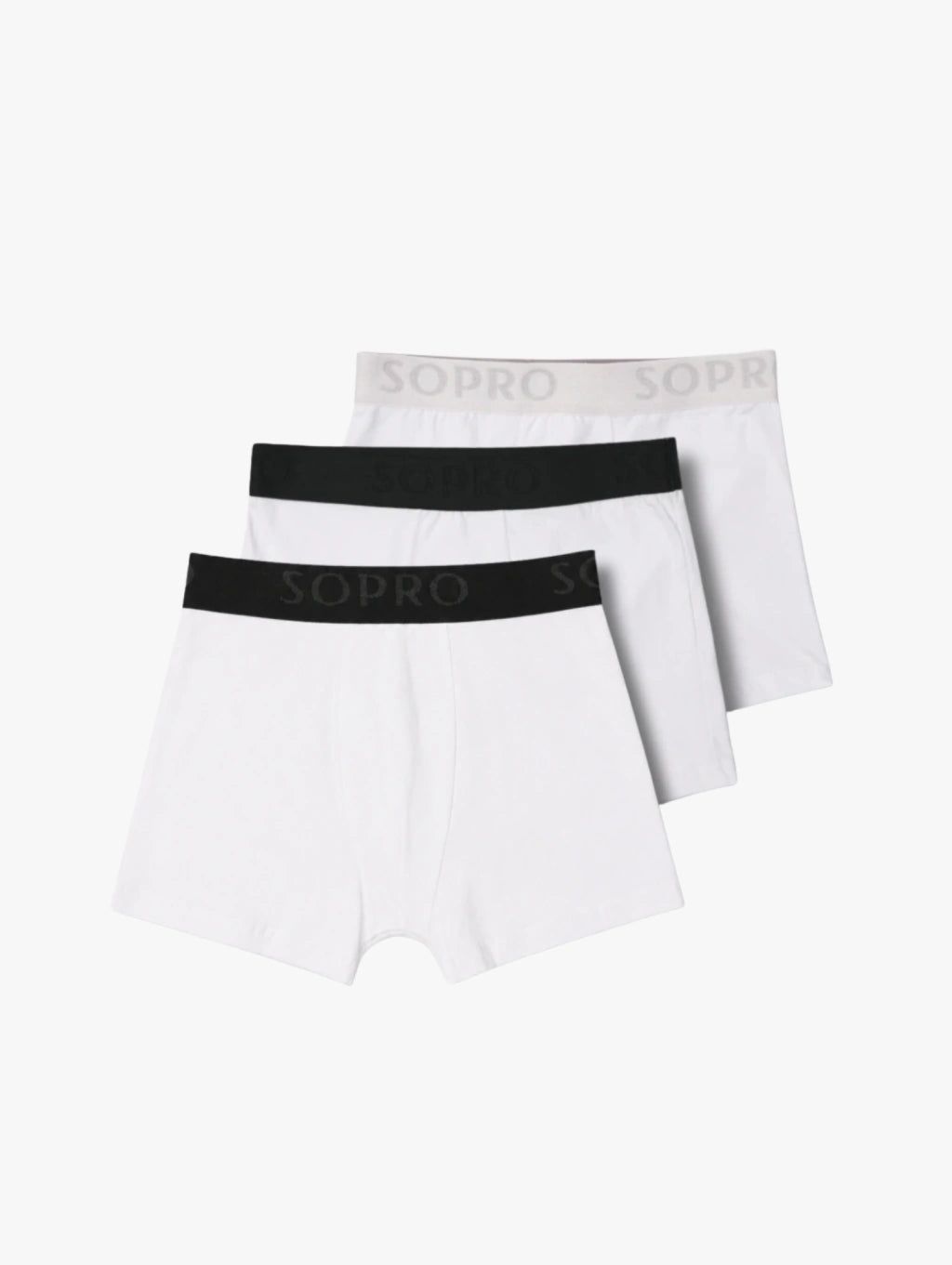 Pack 3 Cueca Boxer - White