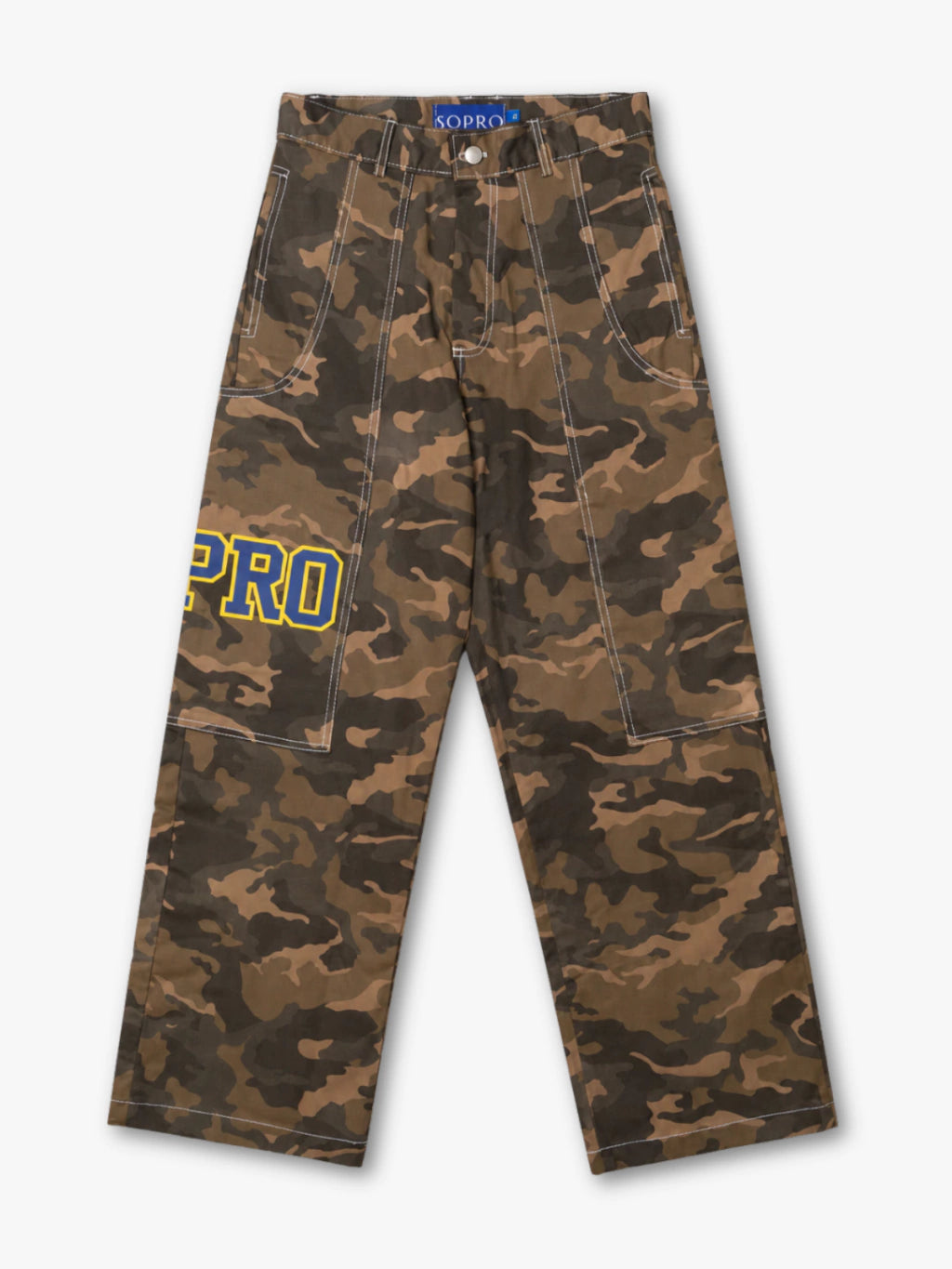 Calça de Sarja Camuflada Time da Sopro
