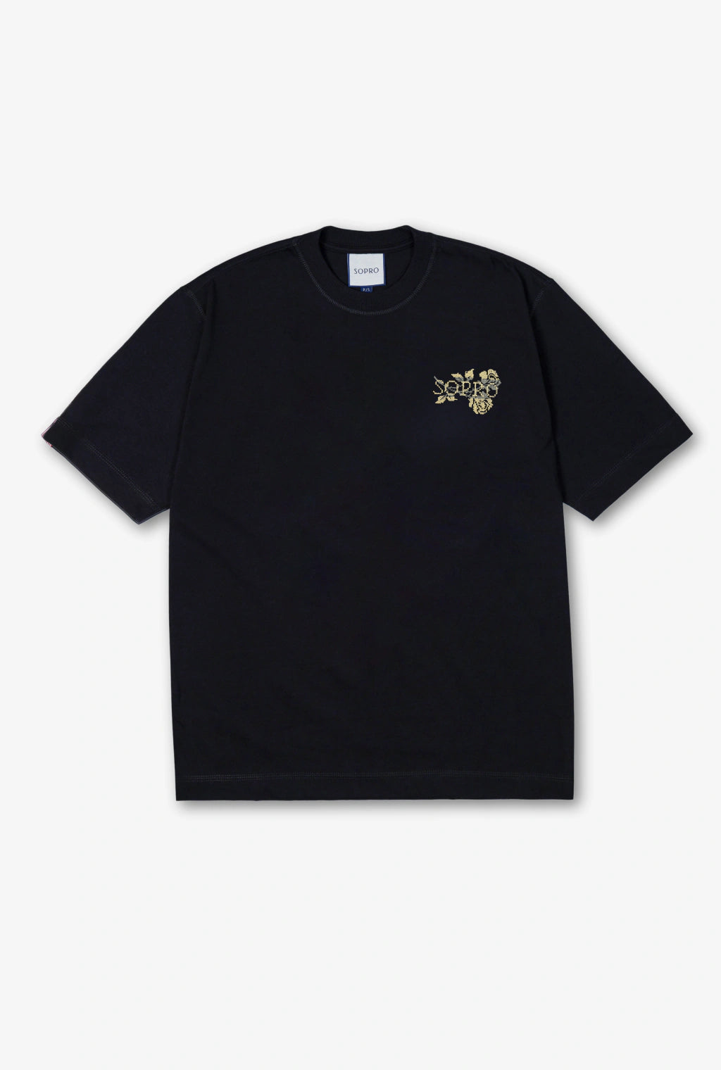 Camiseta Over Flores de Casa Preta - comprar online