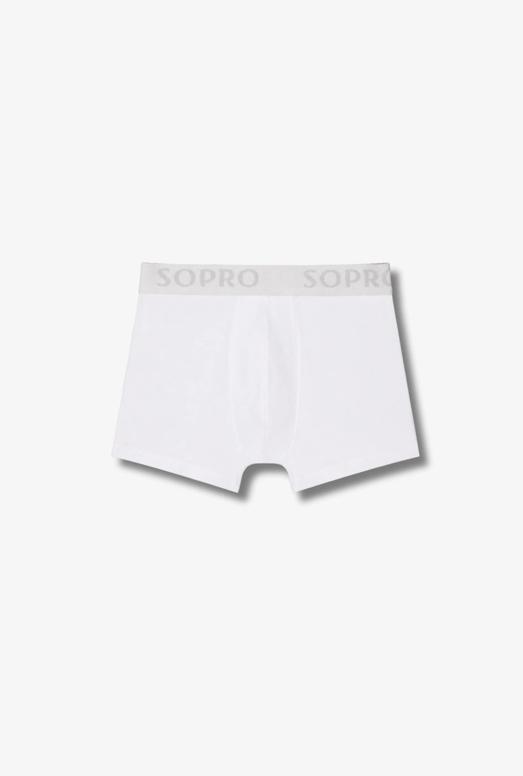 Cueca Boxer White & White