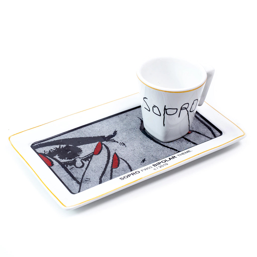 SOPRO CUP AND PLATE - comprar online