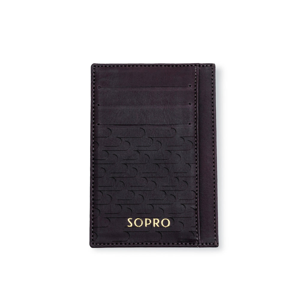 Sopro Brown Leather Cardholder