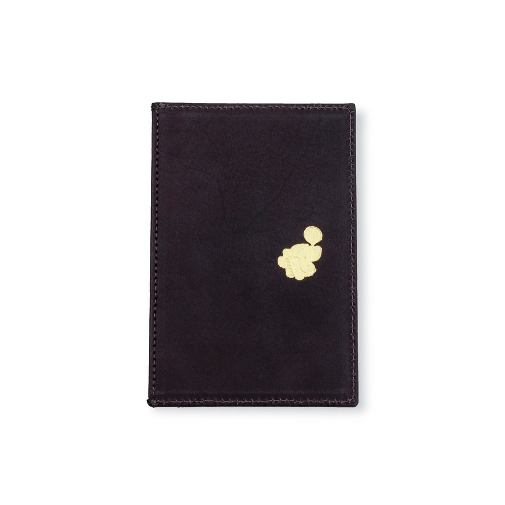 Sopro Brown Leather Cardholder na internet