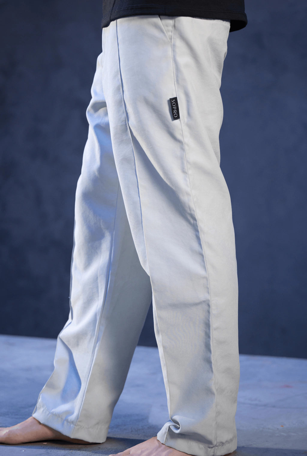 Calça Tailored Prata na internet