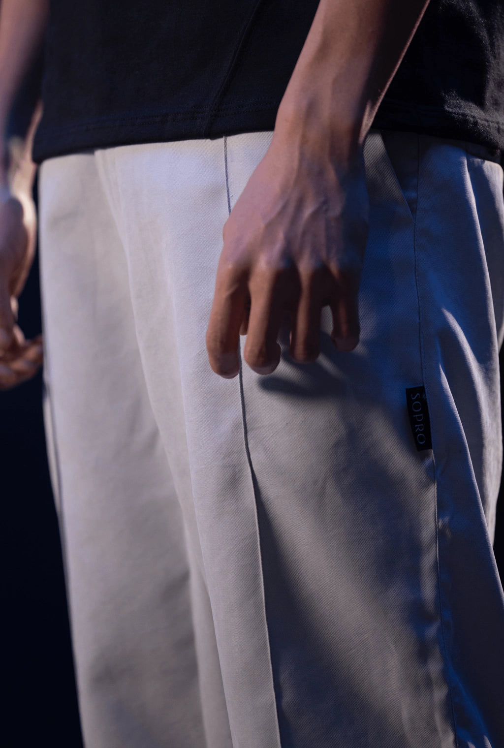 Calça Tailored Prata - loja online