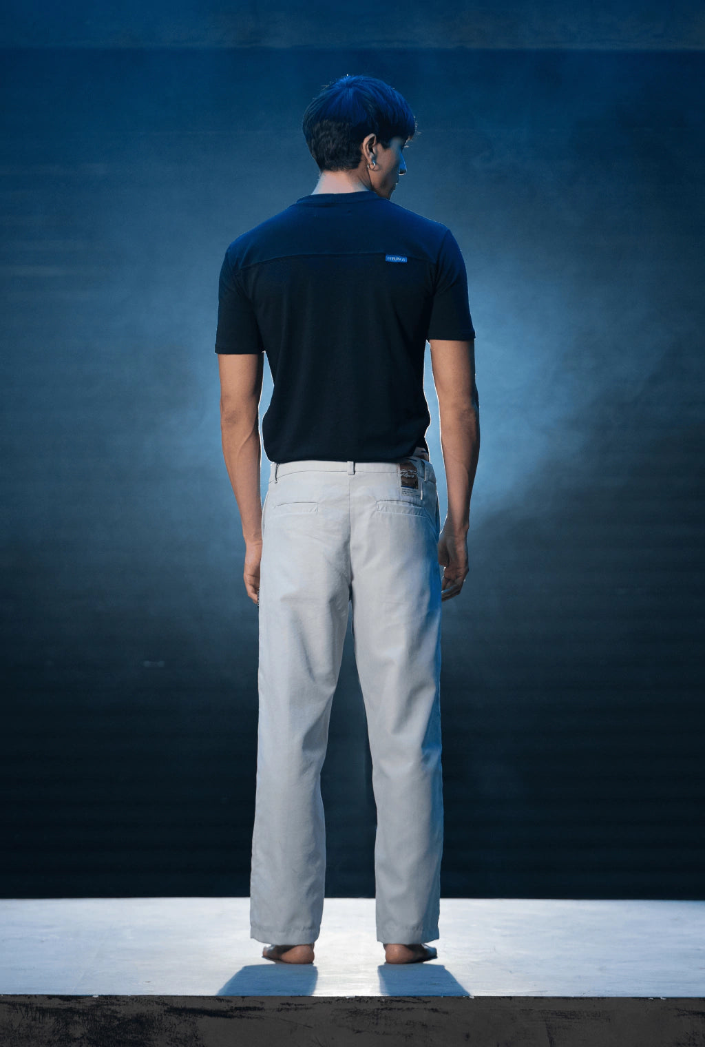Calça Tailored Prata