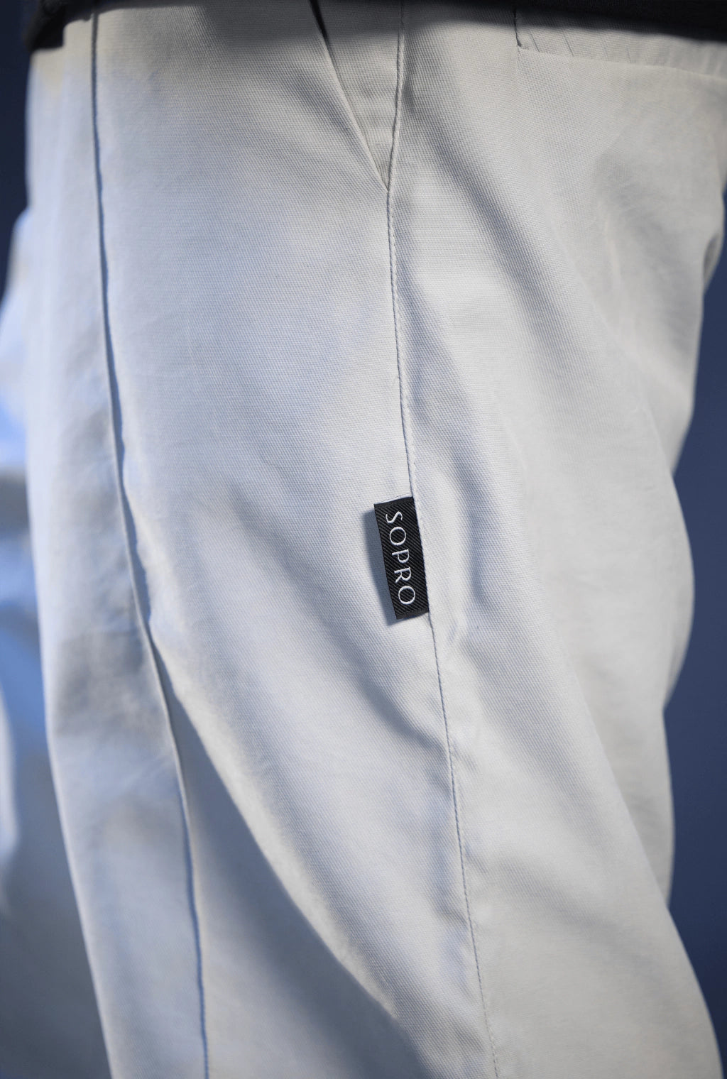 Calça Tailored Prata - SOPRO COMPANY